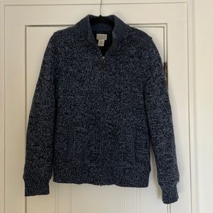 LL Bean Zipped Sweater